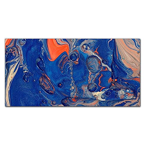 Tableau en verre 100x50 cm Bulles d'air dans la peinture pour salon