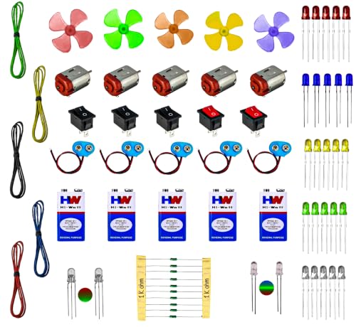 Image of Science Kit for Project Creation for Student | Ultimate Science Kit for Kids | Learning Educational Kit for Boys & Girls - 70 Components