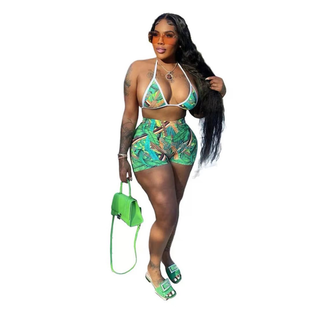 Traje de baño estampado para mujer ideal para tardes de piscina y playa 8