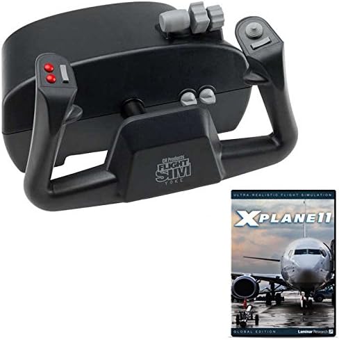 CH Products Flight Sim Yoke and X-Plane 11 DVD Bundle [video game]