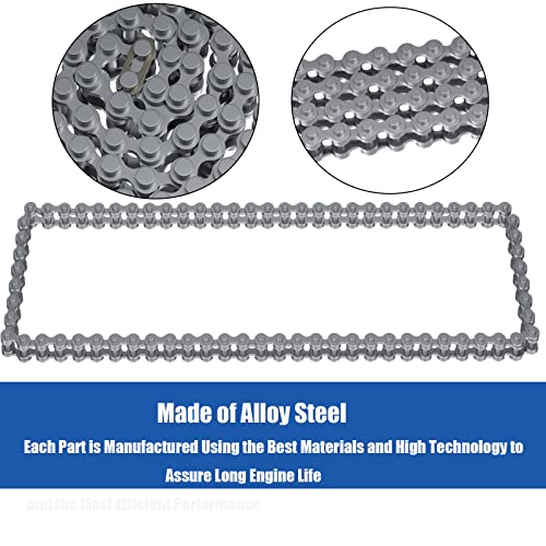 image for Podoy 415H Motorized Chain 110L Dirt Bike Chain Heavy Duty for 80cc 49