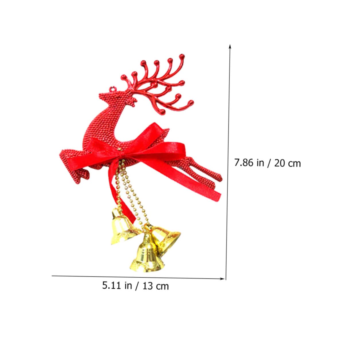 Zerodeko 5 Juegos Colgante De Ciervo Navideño Navidad Mimbre Globo Día Festivo Decoración Árbol Cajas Ventana Decoraciones Home Decoracion Colgante De Alce El Plastico 6 Piezas X 5