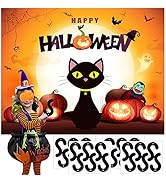 Halloween Games for Kids Pin the tail on The Cat Halloween Party Activities for Kids Party