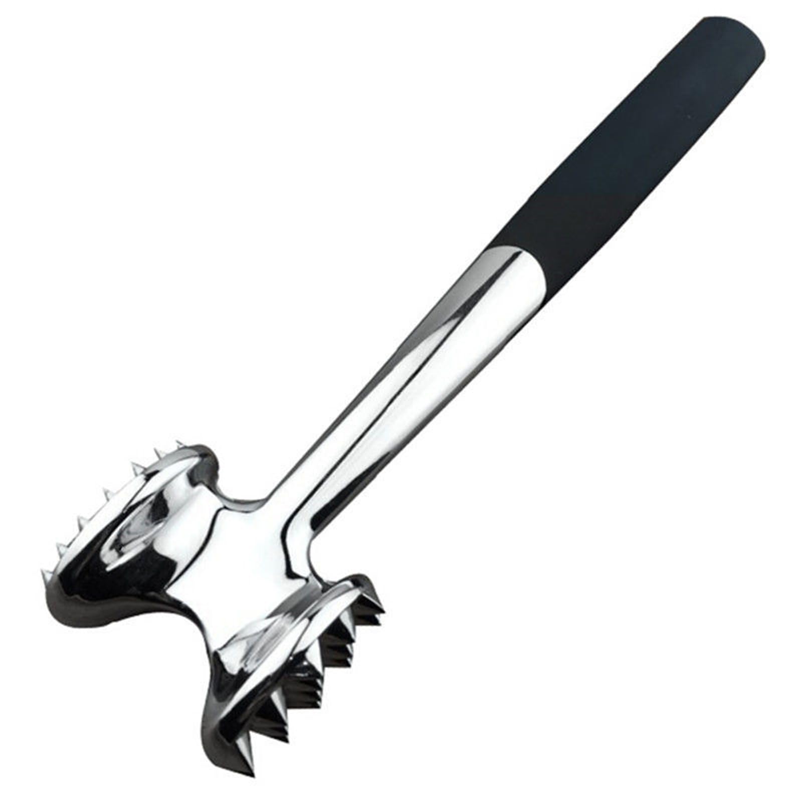 Carne Tenderizer Acciaio Inossidabile Utensile ad ago Carne Martello Tenderizer Strumento per cuocere la Bistecca di Petto di Pollo, Maiale, Pesce, Manzo,B