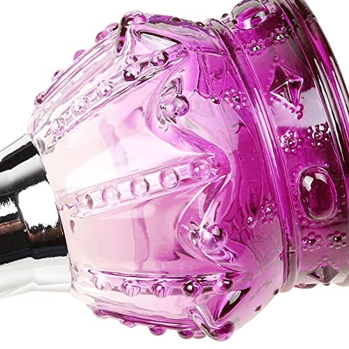Frascos de perfume vintage recargables para decorar el tocador con atomizador rosa 3