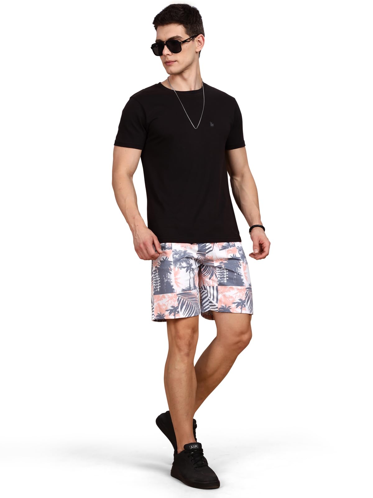Trendy Co-Ord Set for Men | T-Shirt and Shorts Set