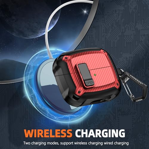 Image of Compatible with Samsung Galaxy Buds3 FE (2025) / Buds3 Pro (2024) / Buds 3 Case (2024) with Secure Lock Clip & Cleaning kit