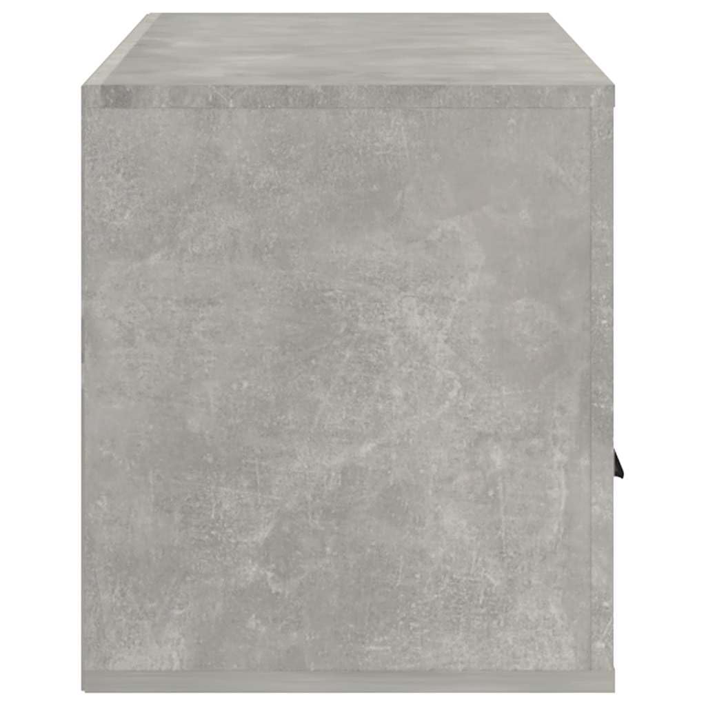 Mobile TV grigio cemento, 100 x 35 x 40 cm, in legno con cassetto e scomparti, per TV, soggiorno, rack HiFi e archiviazione multimediale