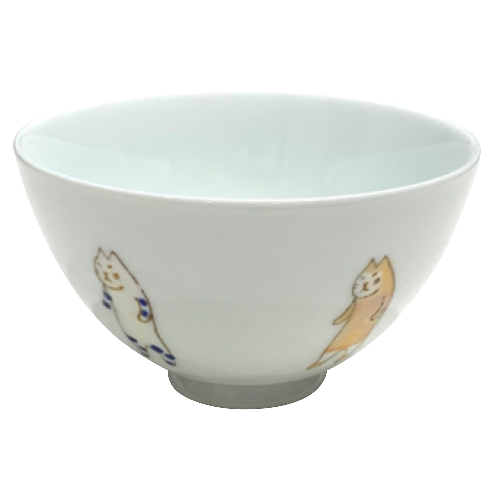 Amazon｜24to3 西富陶磁器 有田焼 飯碗 お茶碗 ご飯茶碗 12cm たち猫