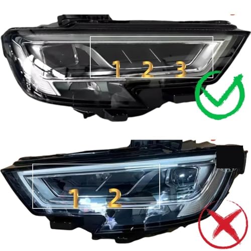 Módulo de control DRL A3 S3 RS 2017 2018 luces diurnas 8V0.998.473B unidad 3