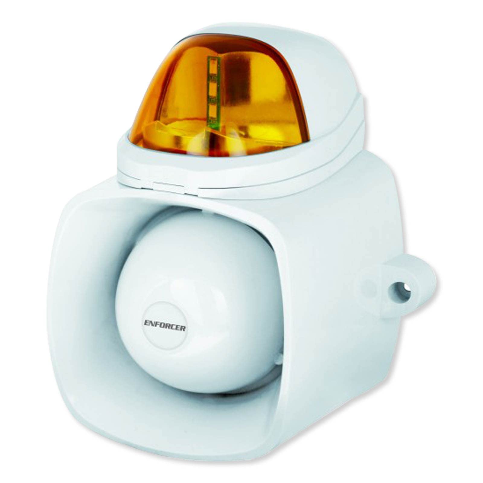 Seco-Larm SH-816S-SMQ/A Enforcer 4-in-1 Multi-Purpose Siren/Strobe, Amber