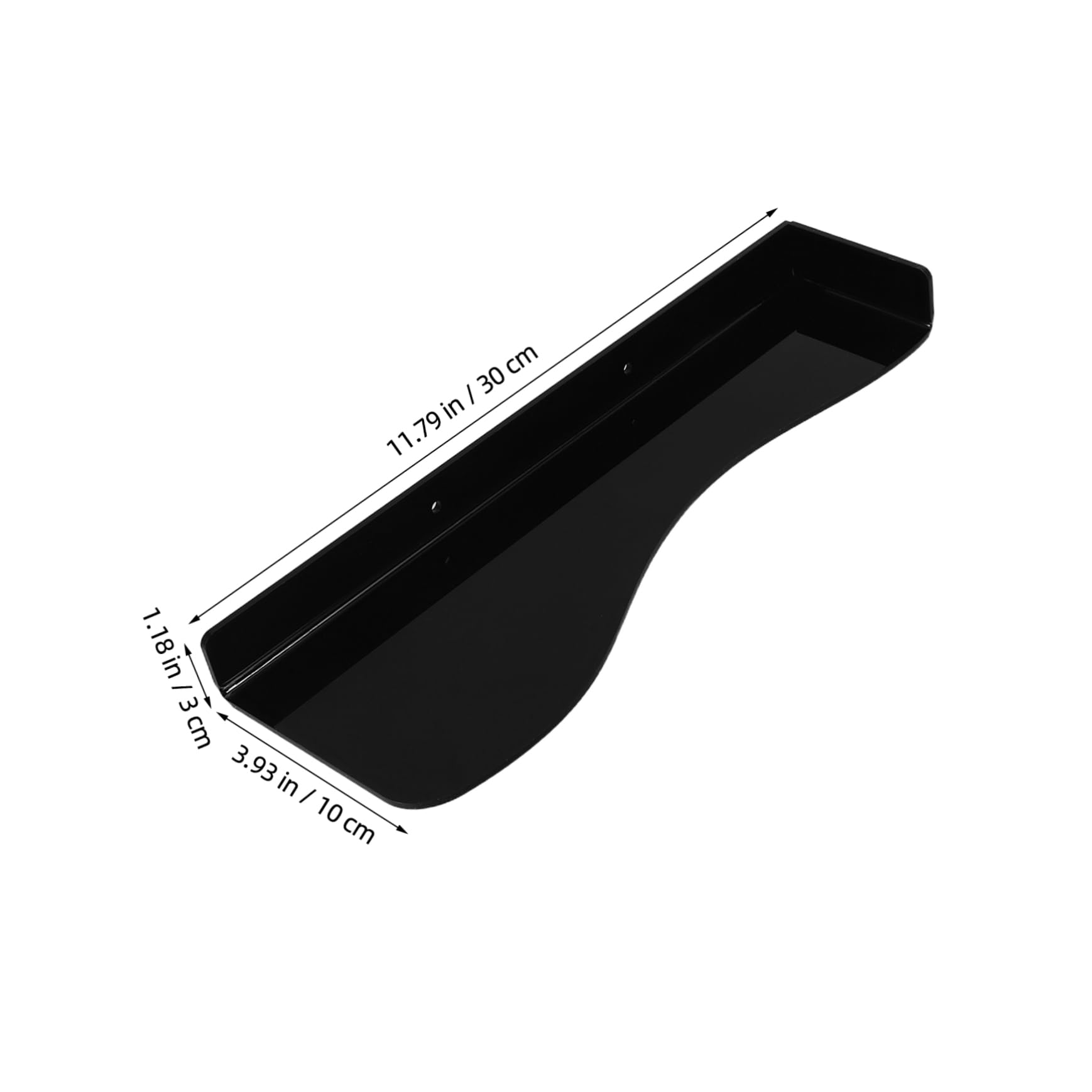 STOBAZA High-Visibility Acrylic Sneaker Display Stand Wall Mount Shoe Rack DIY-Adjustable Display Shelves for Home Store Decor