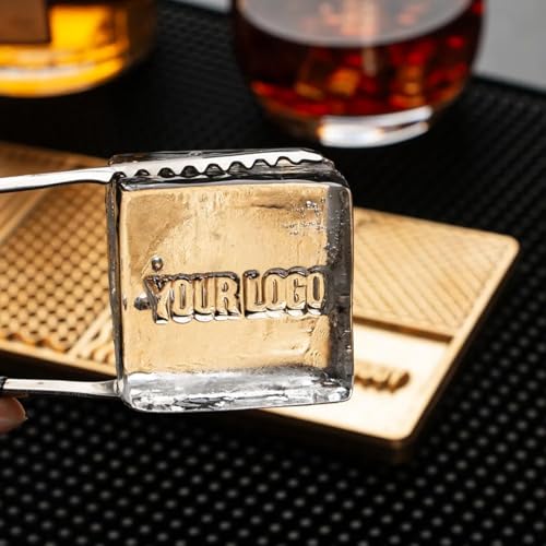 Molde para cubitos con sello personalizado miniatura 1
