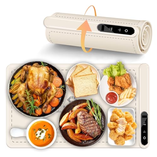 Silicone Electric Food Warmer Electric Warming Tray Heating Tray for Buffets Party Warming Mat Gifts for Women