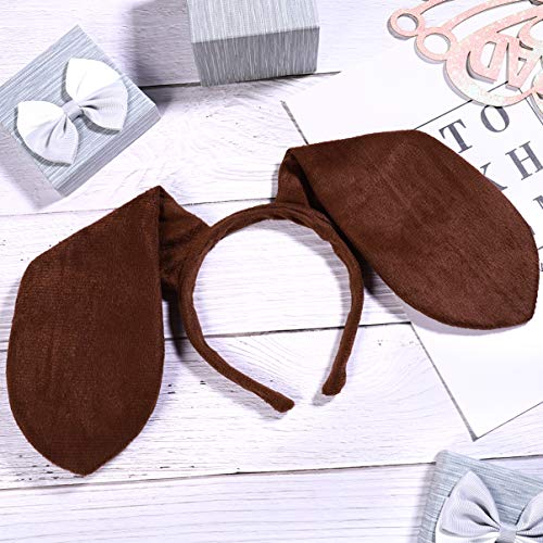 Amosfun 231128FJCSPMTXYC Dog Long Ear Headband Animal Cosplay Ear Headwear Dress Up Headpiece For Kids Party Performance thumb #8
