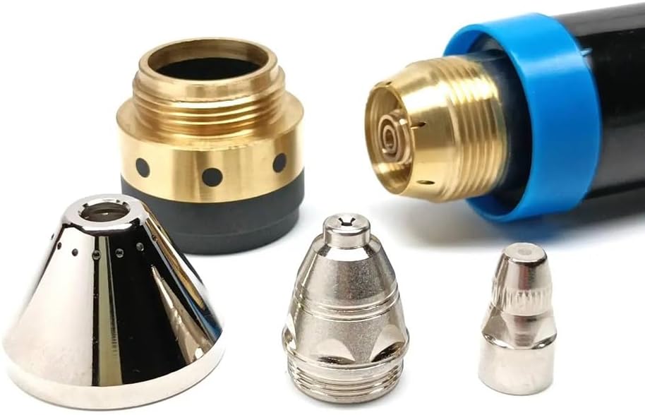 plasma cutter accessories P80 P-80 Straight CNC Plasma Cutter Torch Nozzle Tip Electrode Head M8 Thread Cutting Machine CUT-80 CUT-100