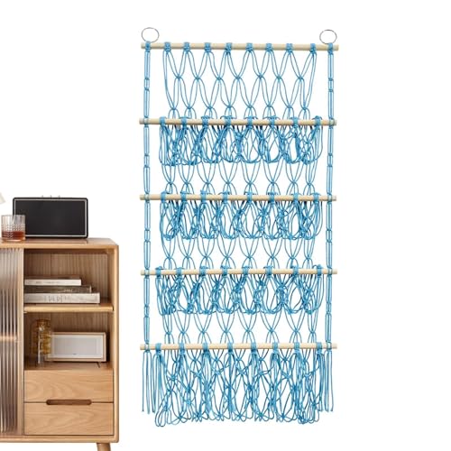 Filet pour jouets en peluche bohème : rangez la chambre d'enfant avec style