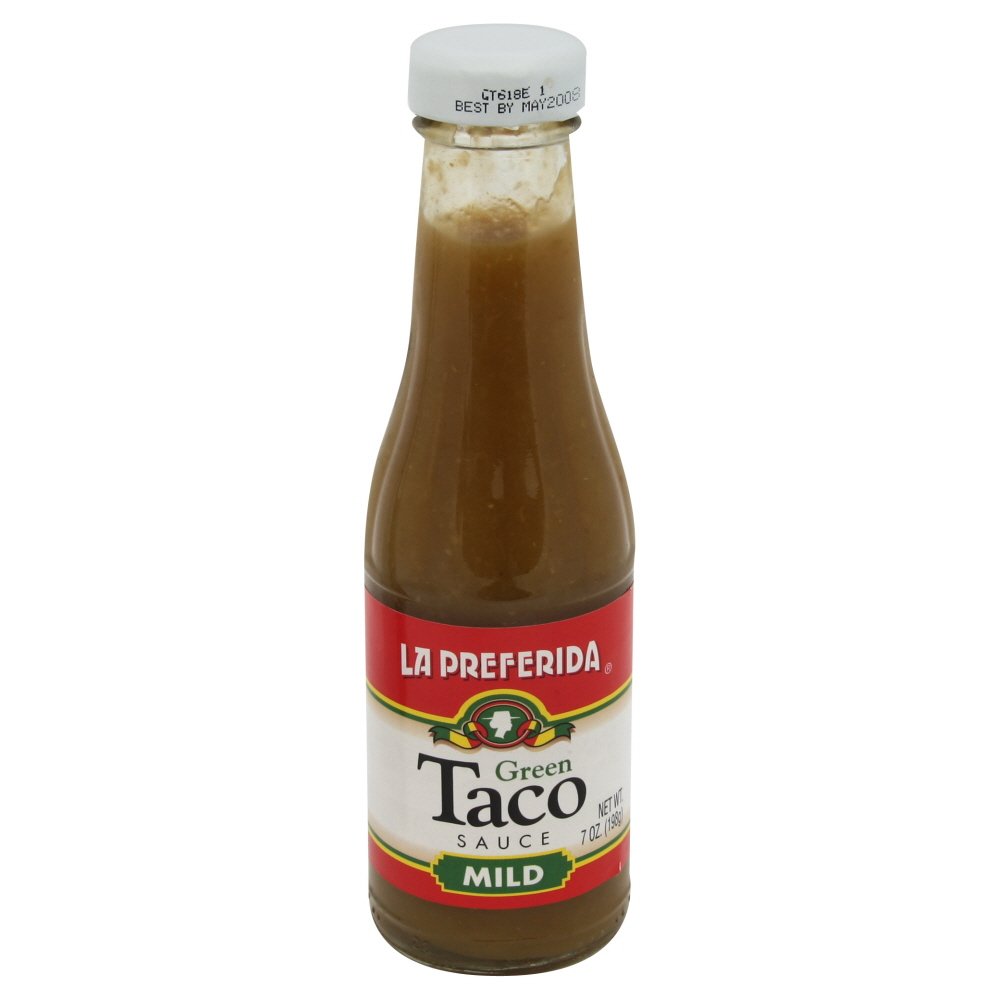 La Preferida Green Taco Salsa, Mild, 7-Ounce Unit (Pack of 12)
