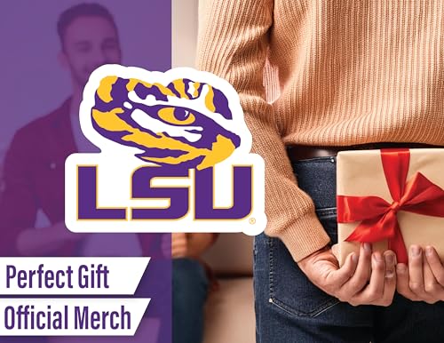 Image of LSU Stickers Decals Merch Car Sticker Tigers Football Waterproof 14 Pc