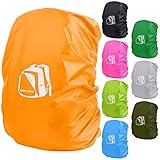 TOURZOO Backpack Rain Cover, Waterproof Backpack Cover for (10-95L),Reflective Strip,Outdoor Backpac
