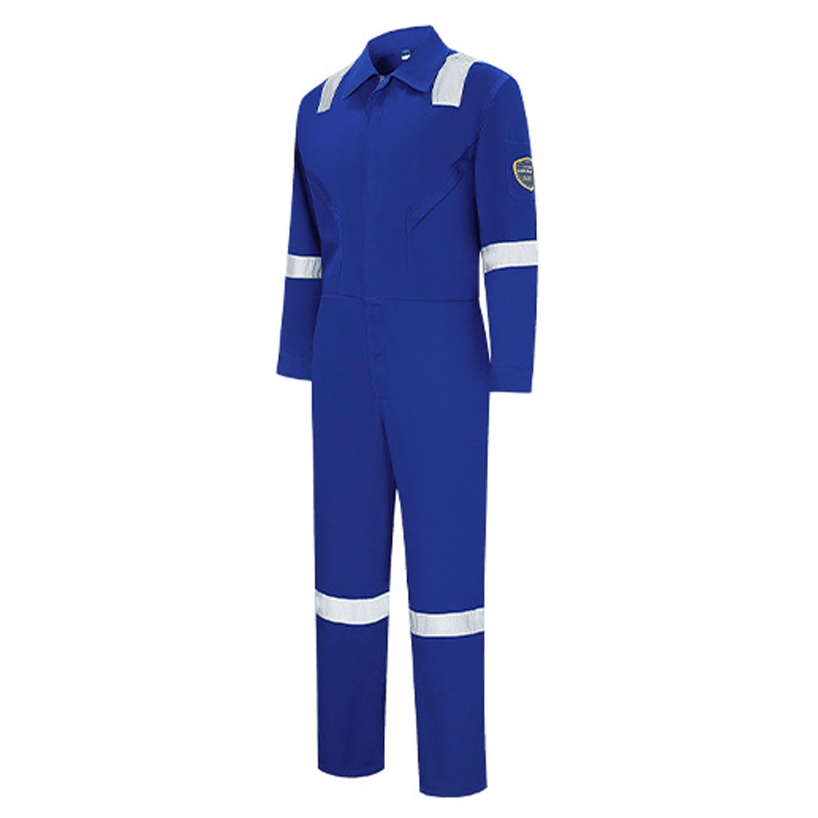 Monos De Trabajo con Raya Reflectante Y Bolsillo con Cremallera, Ropa De Trabajo De Mono De Prevención Electrostática