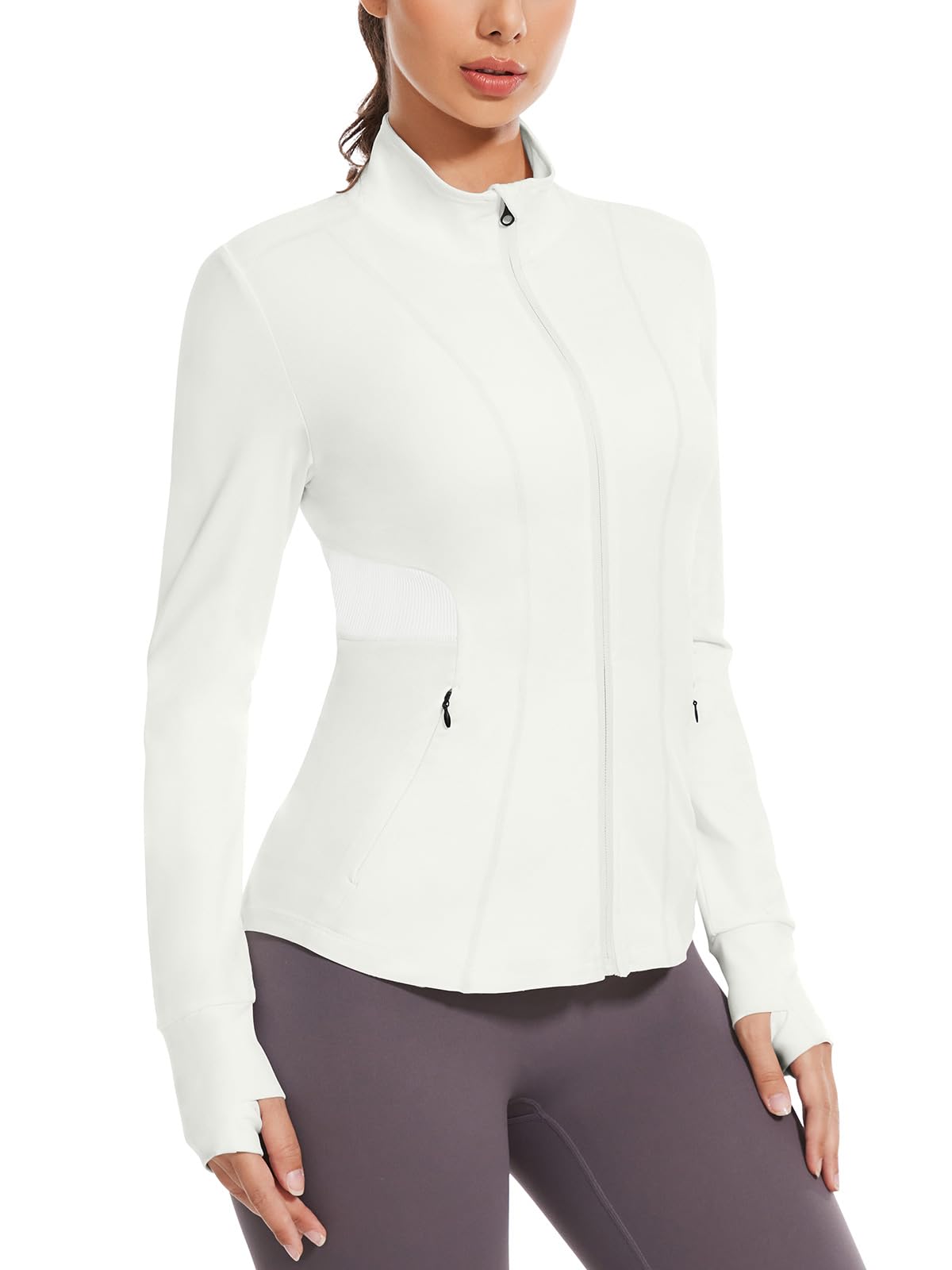 VUTRU Damen Laufjacke Sport jacke Langarm Running-Jacken für Damen