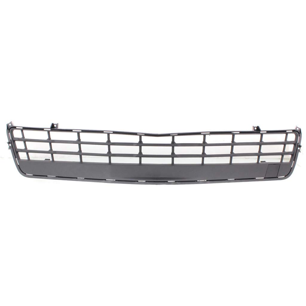 For Chevy Camaro Front Bumper Grille 2014 2015 | Lower | Plastic | Paint to Match | CP/Convertible | w/Tow Hook Cover | GM1036165 | 22829524