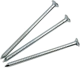 100 x 40mm Annular Ring Shank Nails Steel Zin...,