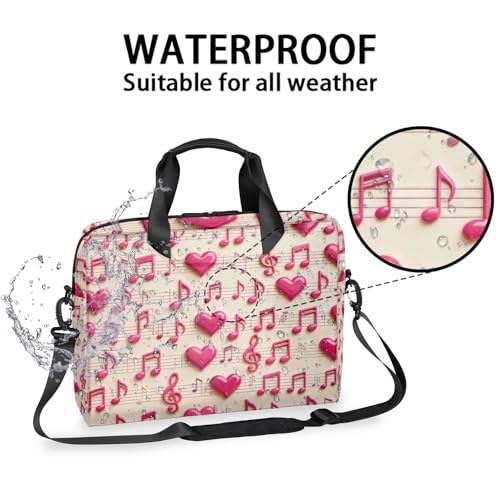 Bolso para portátil 15-15.6 pulgadas resistente agua rosa miniatura 2