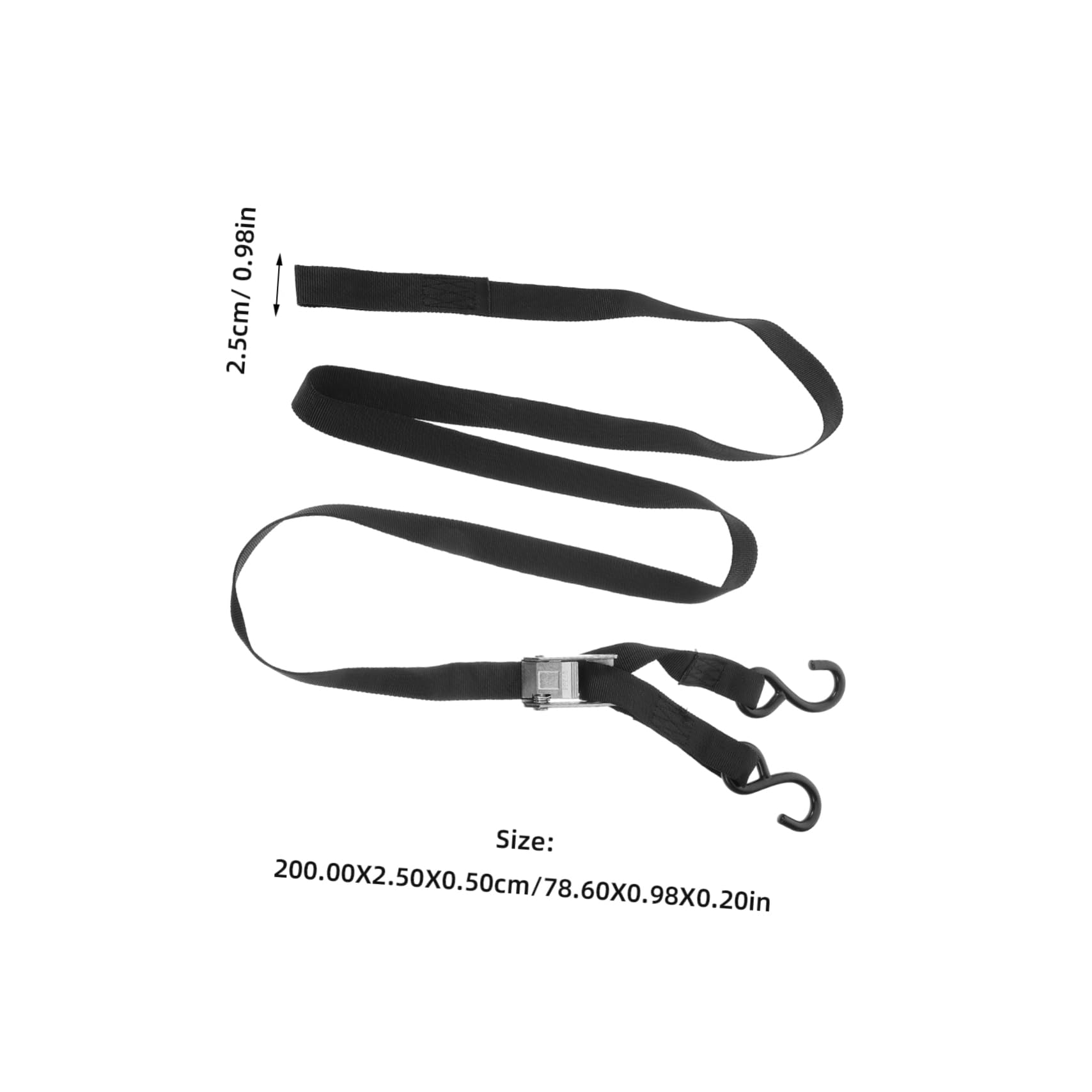 BRIGHTFUFU 2Pcs Heavy Duty Polyester Tie Down Straps Motorcycle Binding Straps for Secure Luggage Electric Bikes Easy to Use for Transporting Items Safely