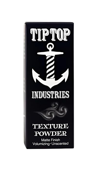 Tip Top Matte Texture Powder 0.7oz / 20g - Volumizing Texurizing Styling Powder
