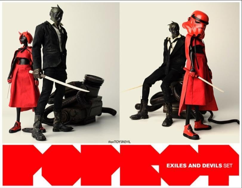 その他 ThreeA 1/6 EXILES AND DEVILS Ashley Wood その他 ThreeA 1/6 EXILES AND DEVILS Ashley Wood ThreeA 1/6