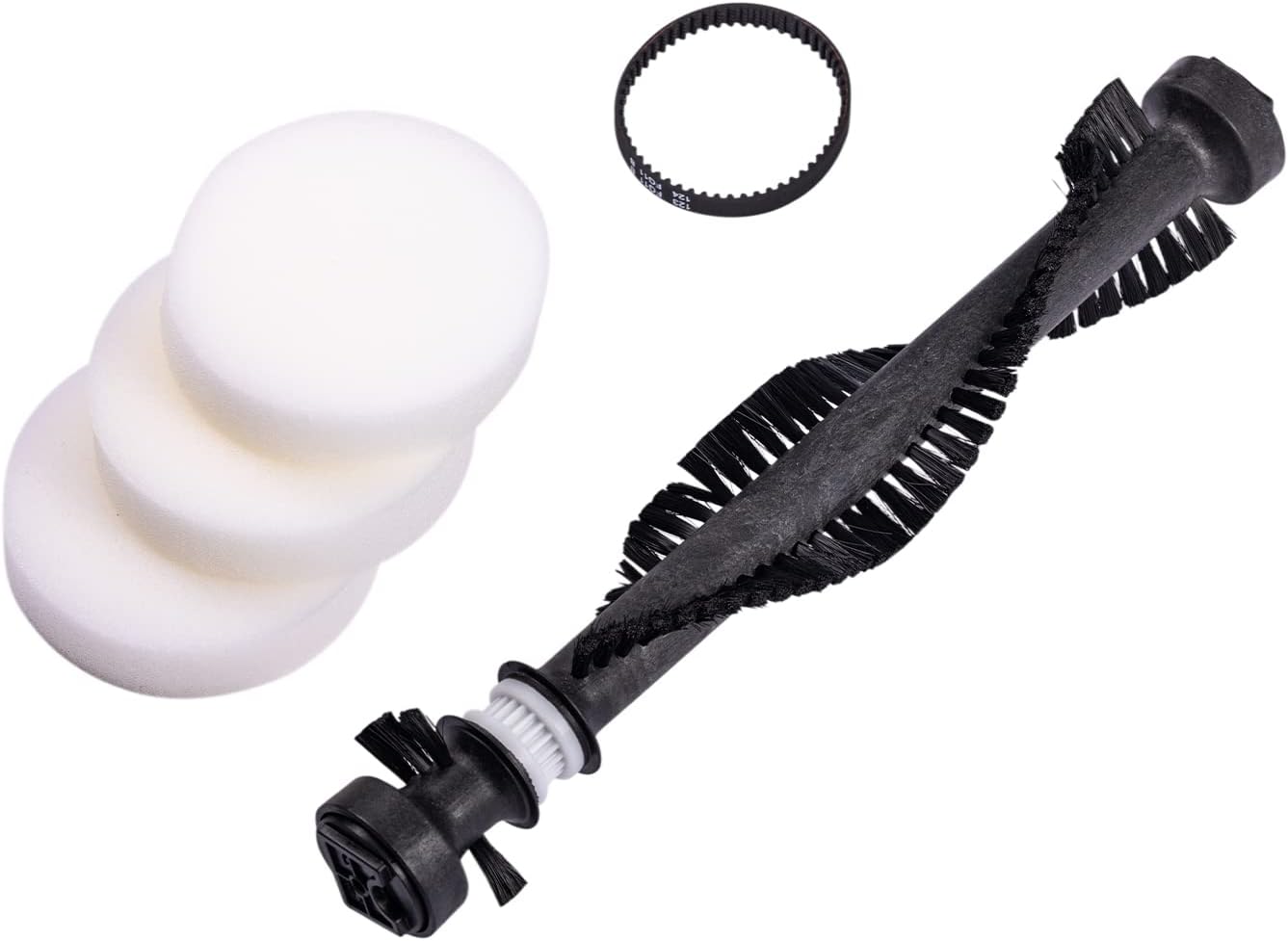 Roller Brush & Belt Kit &3 Foam Filters For Hoover Linx Platinum Stick Vacuum BH50010 & BH50020PC, Cyclonic Stick Vacuum SH20030（alternative to Hoover# 302726001 & 001942002）（1 Pack）