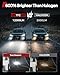 Torchbeam H11/H16/H8 LED Fog Light Bulb, 12000 Lumen Upgrade,600% Brightness H11 LED Fog Lights, 1:1 Replacement For Cars,Trucks,and SUVs,3-Minute Quick Installation,Pack of 2