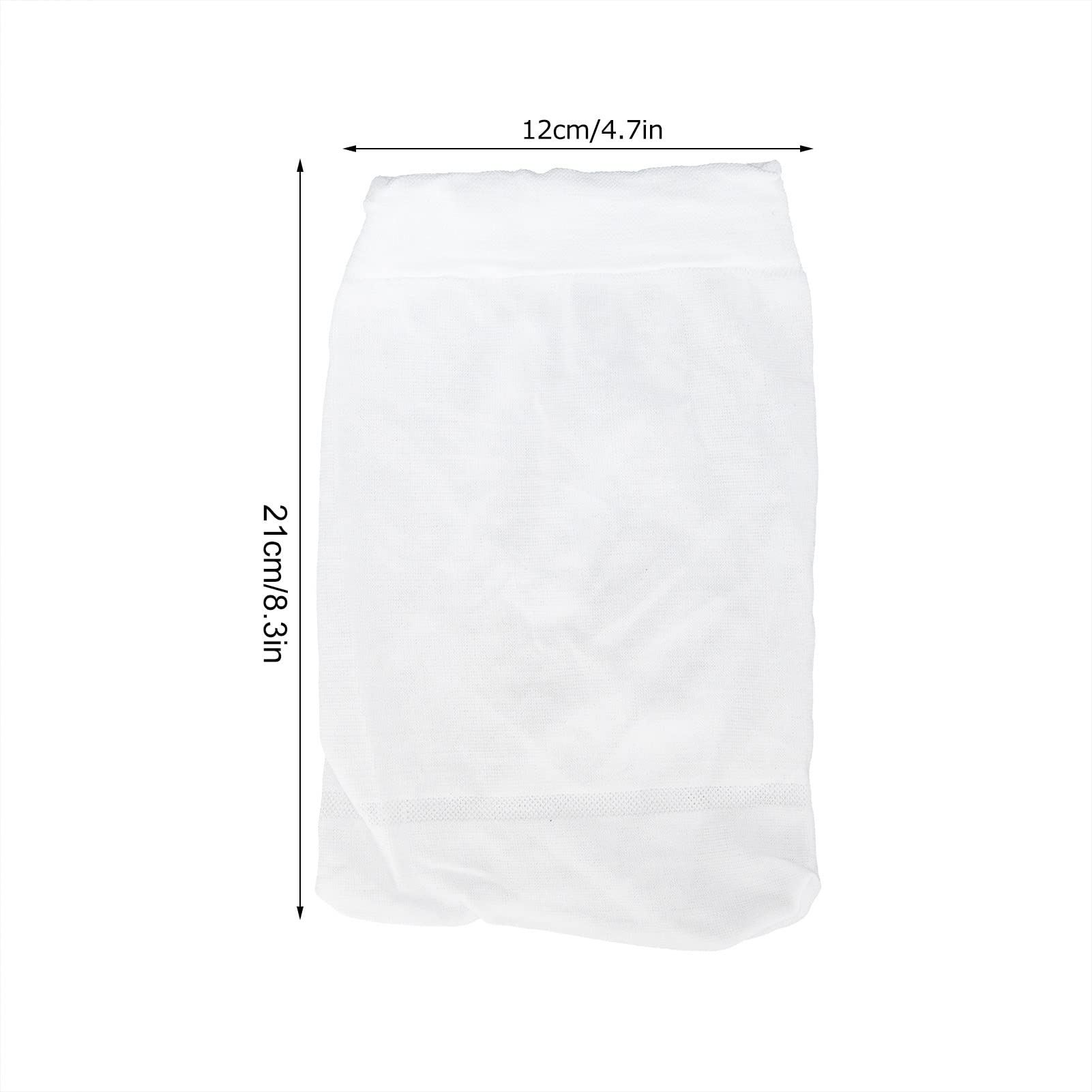 lvifloae Fine Mesh Bag,Micro Filter Bag Pool Vacuum Bag Replacement Swimming Pool Skimmer Mesh Dust Strainer Bags Replacement Cleaning Supplies for Aquariums Ponds