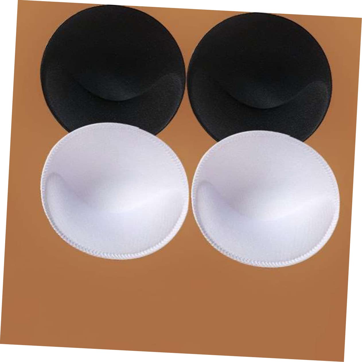 GALPADA 9 Pares inserciones de sujetador Almohadilla redonda para realzar los senos forros de sujetador traje de baño acolchado bikinis bañador biquinis almohadillas de sujetador