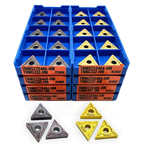 Insertos de carburo para torno TNMG220404 HM PC9030 10 piezas miniatura 2