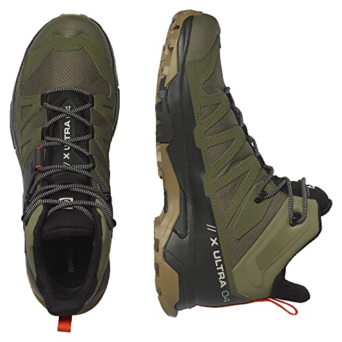 Image of Salomon Mens Salomon Men's X Ultra 4 Mid Gore-tex Hiking Boots for Men