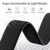 Yoohoo 18mm Watch Straps Nylon Bracelet Compatible with Venu 2S/Venu 3S/Vivoactive 4S/Vivomove 3S/Forerunner 255s/255s Music/265s, Quick Release Replacement Sport Loop Watch Strap for Men and Wome #3