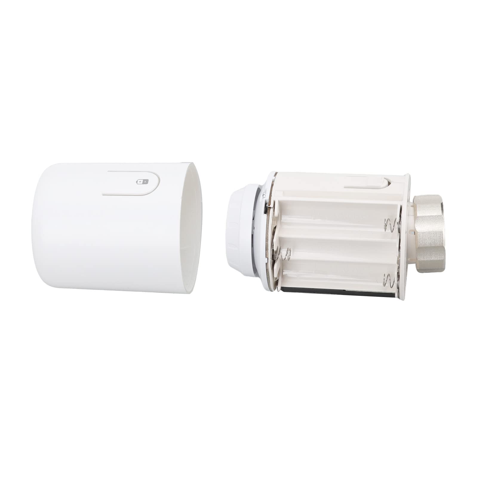 Fdit Valvola Termostatica Intelligente per Radiatore Regolatore Intelligente per Radiatore ABS Intelligente per Zigbee