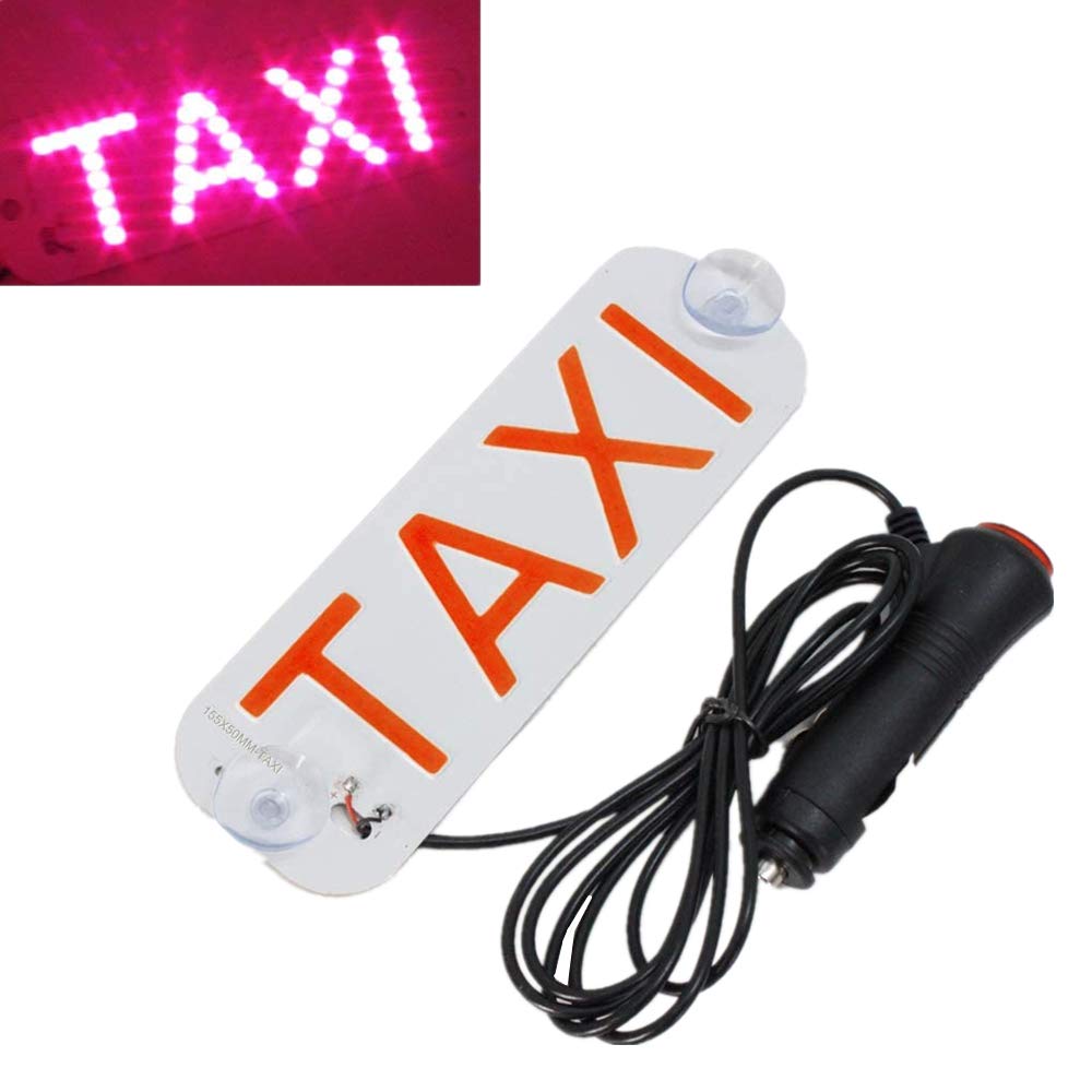 Cartello Taxi LED Ourbest - Segnale Luminoso Per Auto, Alimentazione 12V, Facile Installazione - Foto 7