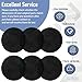 6 Pack Replacement Carbon Filters Compatible with Airth - ereal RH180 and RH180B Portable Range Hood, Efficient Odor Removal - 4.7