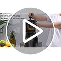 Juicer Machines with 6.1" Extra Large Feed Chute, Cold Press Juicer For Whole Vegetables and Fruits, 350W Professional Masticating juicer Easy to Clean for Batch Juicing (Titanium Gray) - Image 8