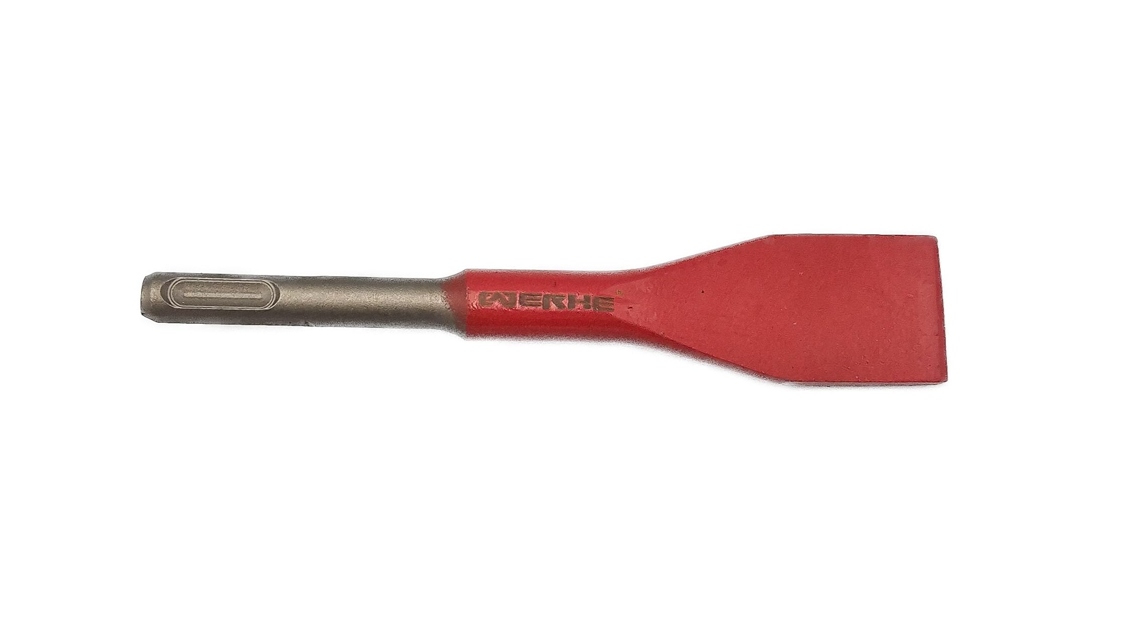Scalpello WERHE SDS Plus 30 x 150 mm – Scalpello piatto per scalpellare calcestruzzo e rimozione piastrelle – Accessorio robusto per martelli perforatori e demolitori