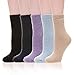 SDBING Women's 5 Pairs Soft Comfortable Socks