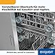 Exquisit Geschirrspüler EGSP2109-E-030E Silber | Geschirrspüler vollintegriert 45 cm | 9 Maßgedecke | LED | Spülmaschine vollintegriert 45 cm