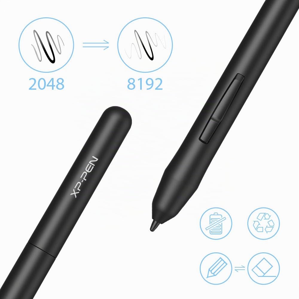 XP-Pen® 12" Tavoletta Grafica Con Penna (Nero)