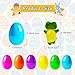LIYROIUB 12 Pack Easter Egg Filled with Animal Finger Puppets Plush Toys - Easter Basket Stuffers & Prefilled Easter Eggs Hunt Prize Party Favors for Kids