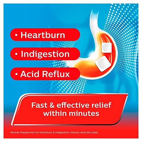Rennie Peppermint 24 Tablets #TOP1