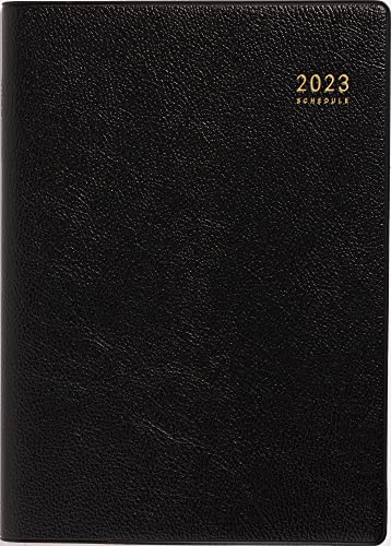 高橋書店 手帳 2023年 A5 ウィークリー デスクダイアリー 黒 No.95 (2022年 12月始まり)